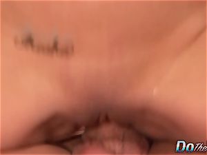 cheating hubby Helps wifey Mariah Silver as She sucks and romps a giant fuckpole