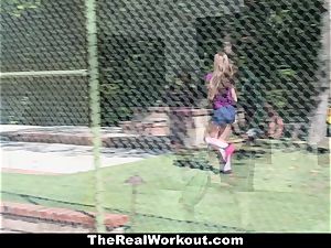 TheRealWorkout Kimber Lee nailed By Her Soccer Coach