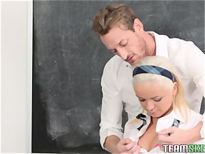 Cleo Vixen getting banged by her tutor